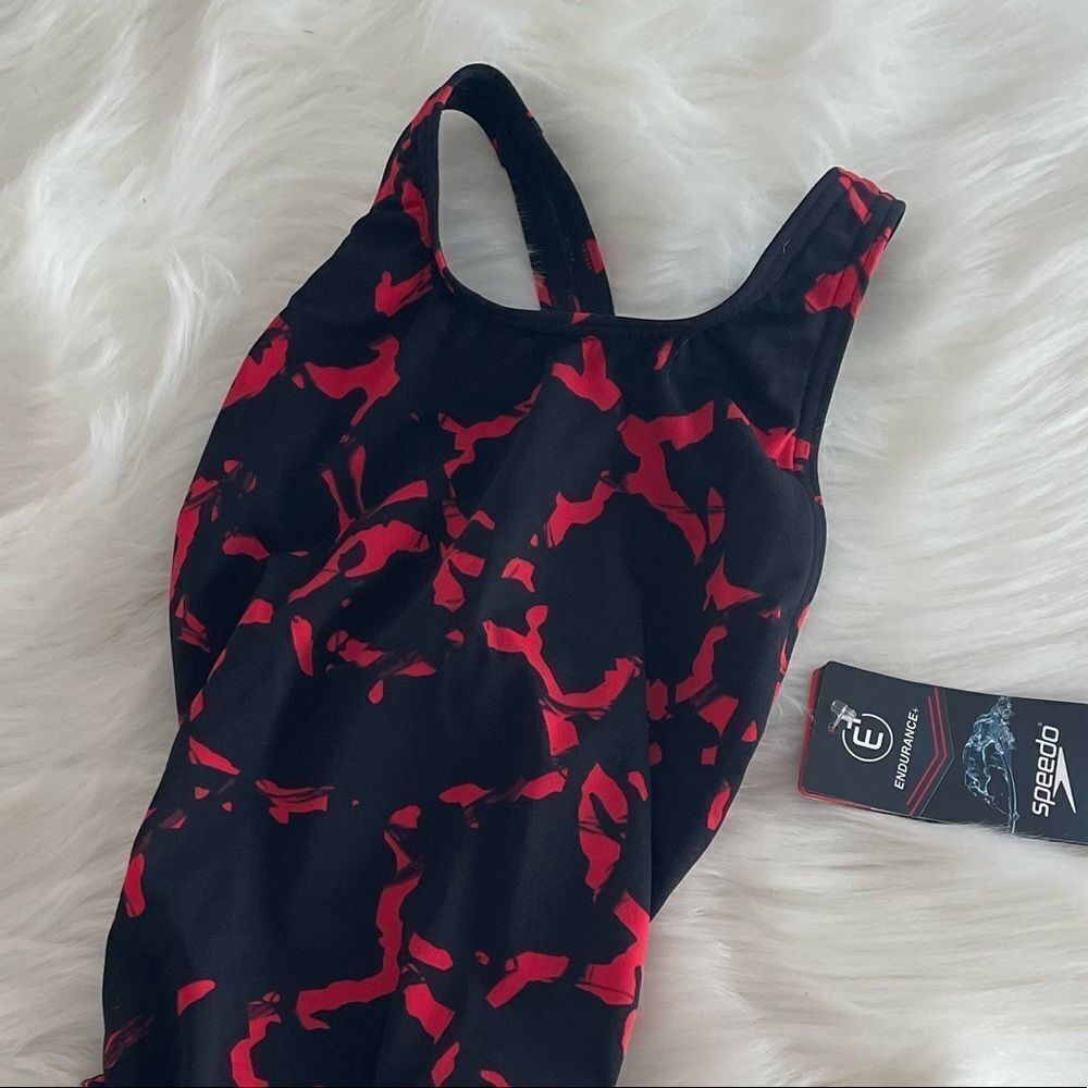 SPEEDO Endurance+ Wrack It Up Ladies Super Pro One
Piece Swimsuit 20 NWT - Picture 8 of 10